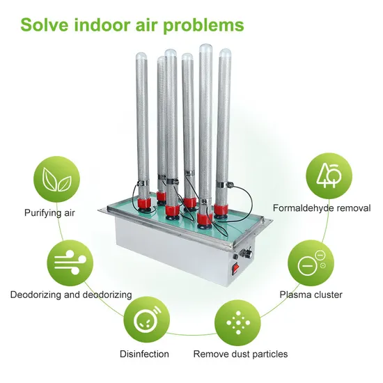 HVAC Air Purifier Duct Bipolar Ionizer Plasma Sterilization Disinfection System